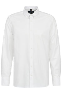 Bugatti - Button Down Oxford Shirt, White