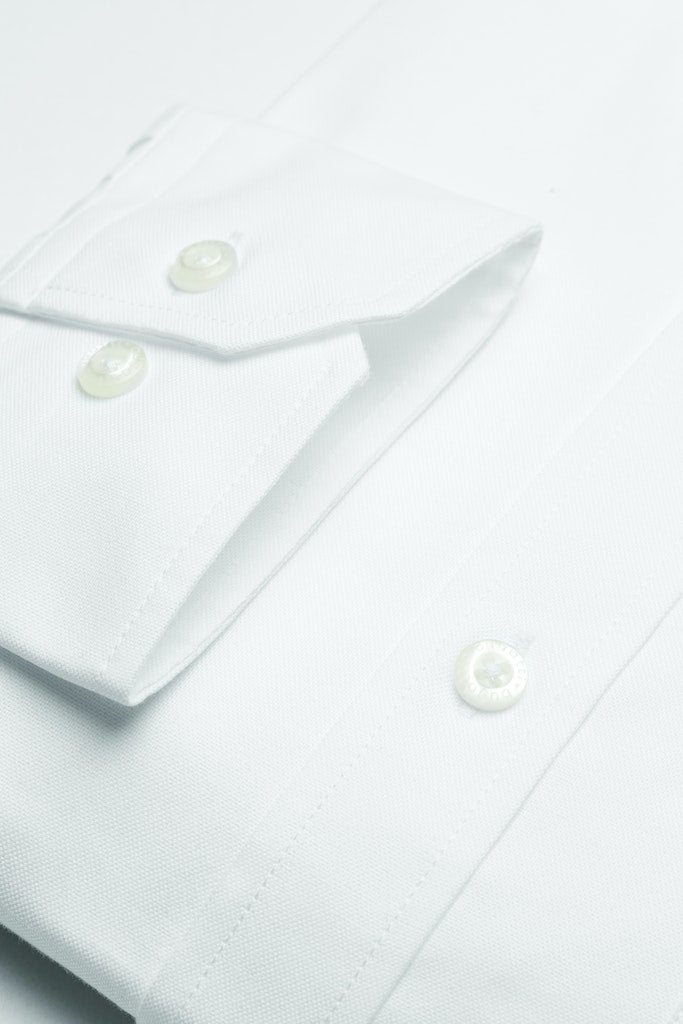 Bugatti - Button Down Oxford Shirt, White