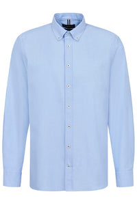 Bugatti - Button Down Oxford Shirt, Blue