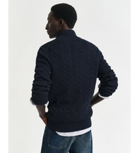 Load image into Gallery viewer, GANT - Cotton Cable Half Zip, Evening Blue
