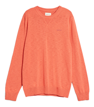 Load image into Gallery viewer, GANT - Cotton Flamme C-Neck Sweater, Sunset Pink (XL only)
