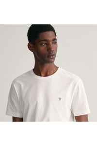 GANT - Regular Shield SS T-Shirt, White