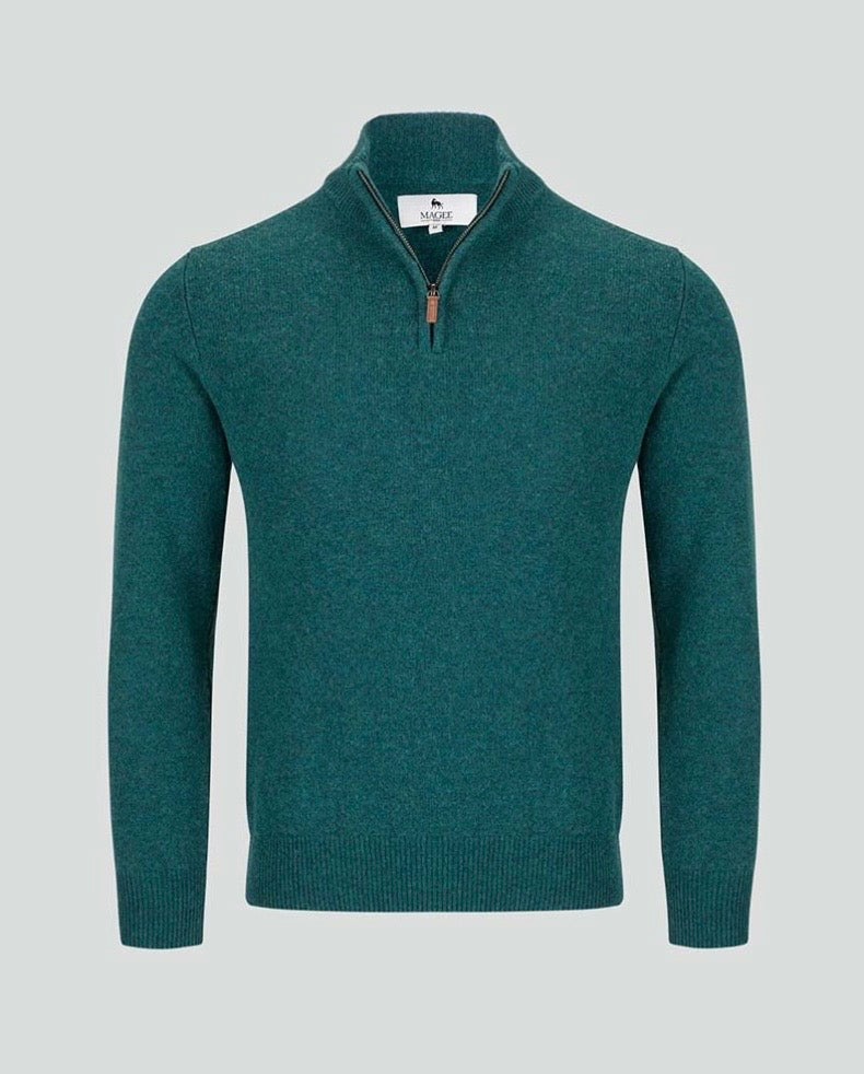 Magee - Freddie Quarter-Zip, Green