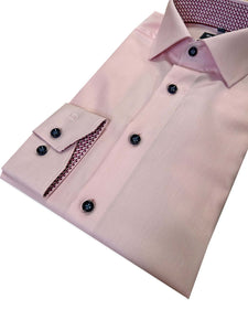 OLYMP - Modern Fit, Pink Shirt