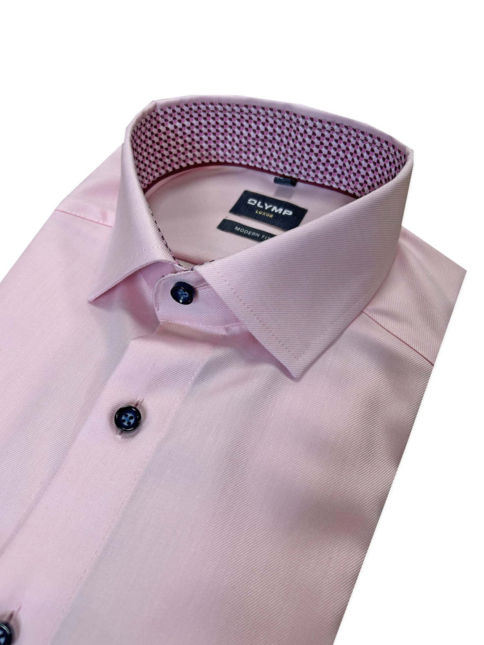OLYMP - Modern Fit, Pink Shirt (Size 44 & 47 Only)
