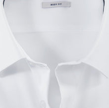 Load image into Gallery viewer, Olymp - Body Fit Shirt 2 Ply Cotton, White
