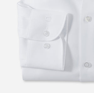 Olymp - Body Fit Shirt 2 Ply Cotton, White