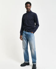 Load image into Gallery viewer, GANT - 3XL, Sacker Rib Half Zip, Evening Blue
