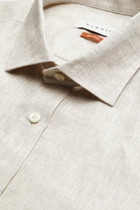 Bugatti - Linen Cotton Blend Shirt, Beige