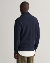 Load image into Gallery viewer, GANT - Waffle Texture Half Zip, Evening Blue
