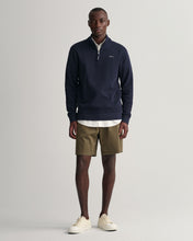 Load image into Gallery viewer, GANT - Waffle Texture Half Zip, Evening Blue
