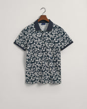 Load image into Gallery viewer, GANT - Floral Print SS Pique, Evening Blue (XL Only)
