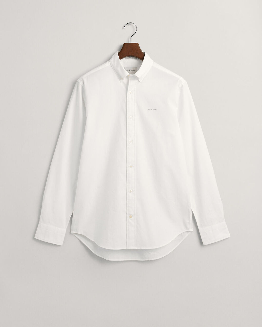GANT - Regular Pinpoint Oxford Shirt, White