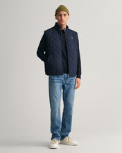 Load image into Gallery viewer, Gant - Quilted Windcheate Vest - Evening Blue
