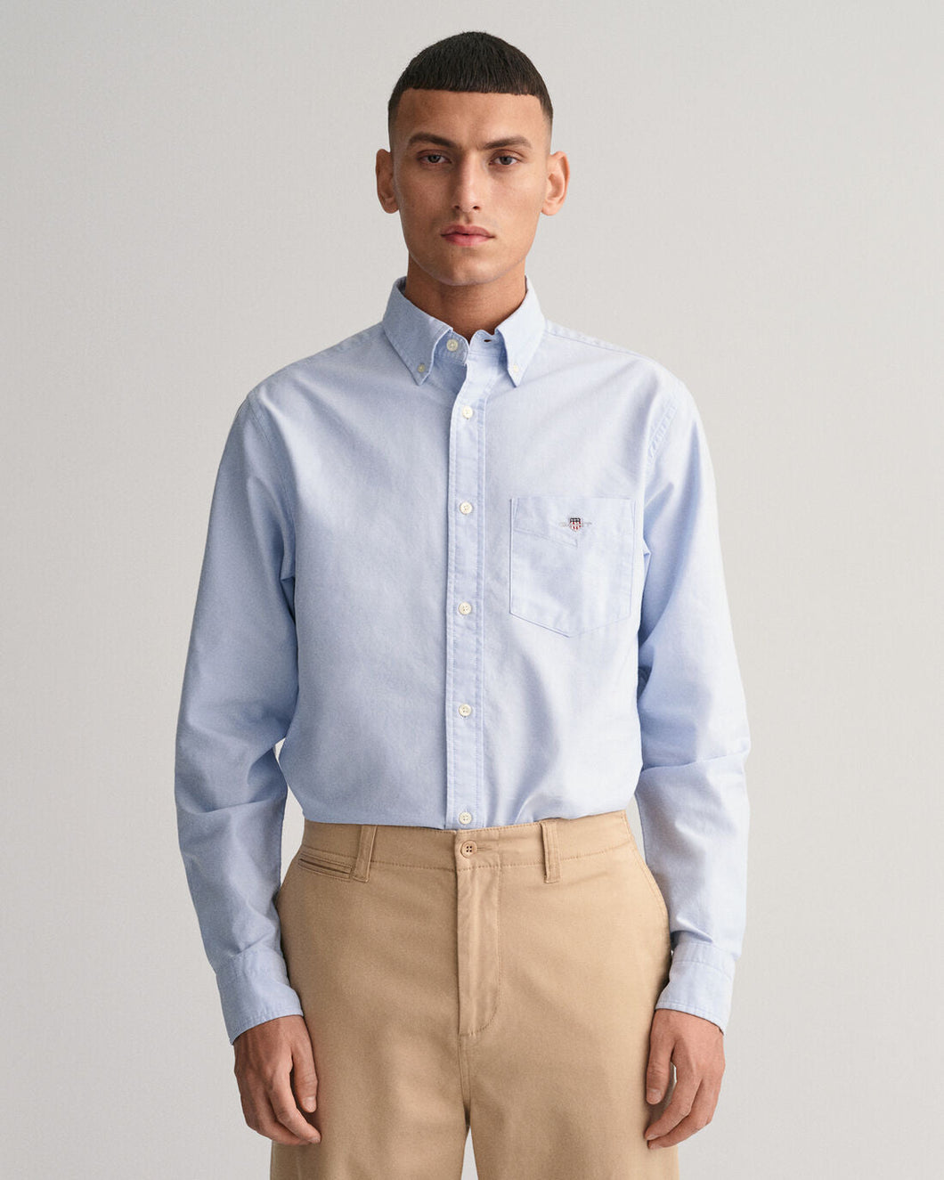 GANT - 3XL -  Regular Oxford Shirt, Light Blue