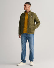 Load image into Gallery viewer, Gant - Quilted Windcheater - Juniper Green

