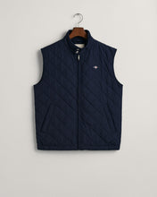 Load image into Gallery viewer, Gant - Quilted Windcheate Vest - Evening Blue
