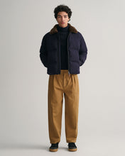 Load image into Gallery viewer, GANT - Padded Flannel Puffer Jacket, Night Blue
