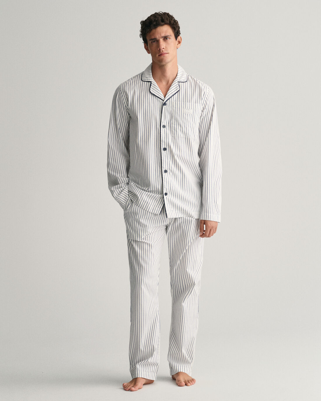 Gant - Striped Pyjama Set, Eggshell