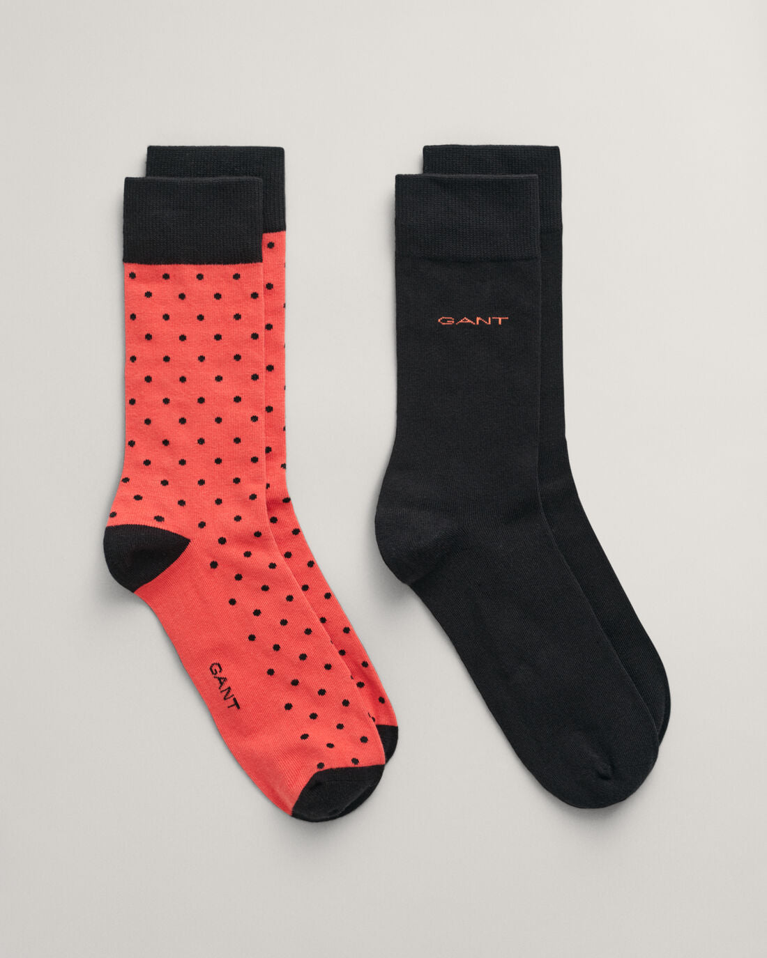 GANT - 2 Dot & Solid Socks, Pink