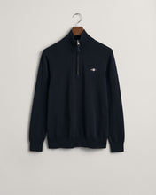 Load image into Gallery viewer, GANT - Classic Cotton Half Zip, Evening Blue
