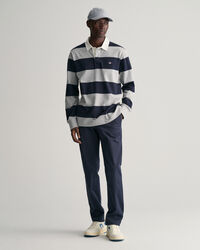 GANT - Shield Barstripe Heavy Rugger, Grey Melange (L,2XL only)