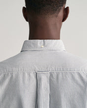 Load image into Gallery viewer, GANT - Oxford Banker Stripe Shirt, Persian Blue
