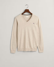 Load image into Gallery viewer, GANT - Classic Cotton V-Neck, Light Beige
