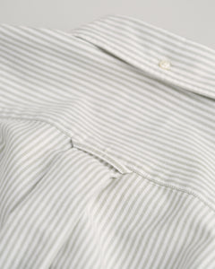 GANT - Oxford Banker Stripe Shirt, Milky Matcha