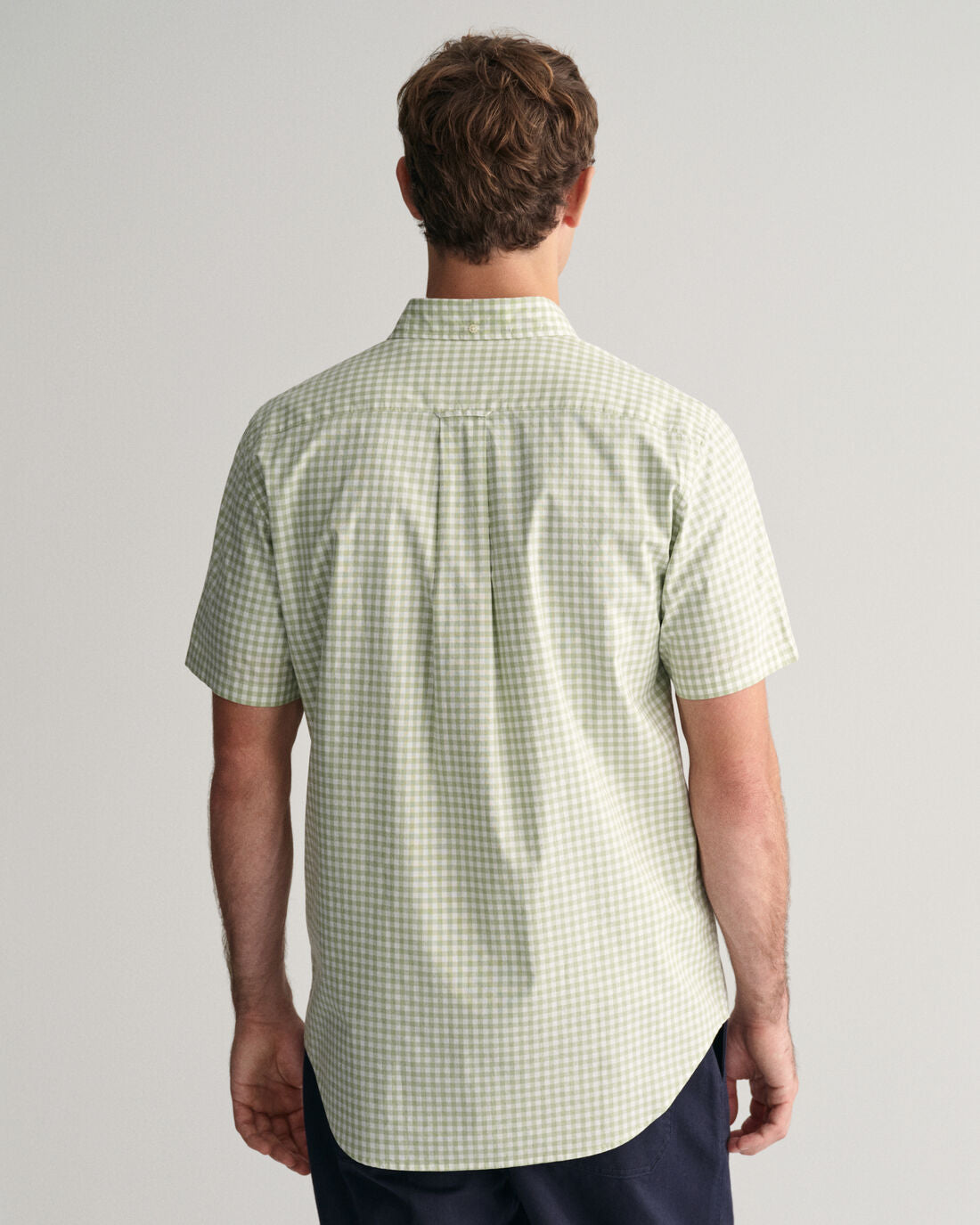Gant - Poplin Short Sleeve Shirt, Milky Matcha