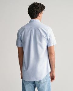 GANT - 3XL - Oxford SS Shirt, Light Blue