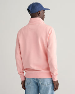 GANT - Half Zip, Bubbelgum Pink Sweatshirt