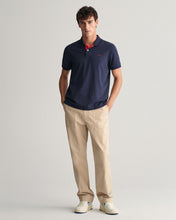 Load image into Gallery viewer, GANT - 3XL Contrast Pique SS Rugger Polo, Persian Blue
