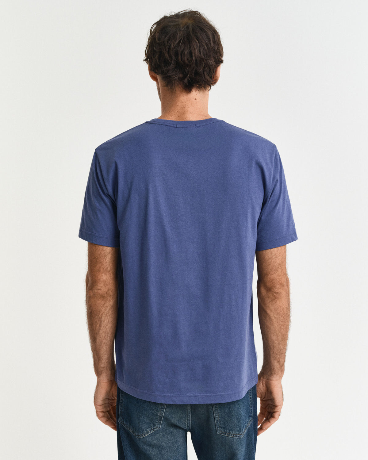 GANT - Regular Shield SS T-Shirt, Dusty Navy