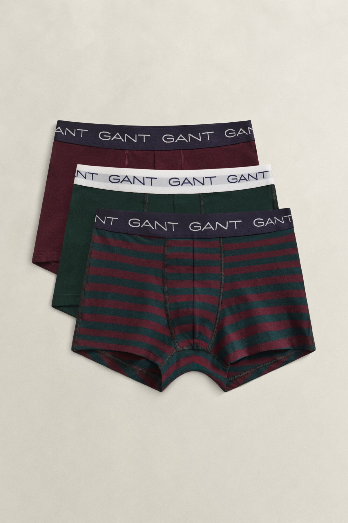 GANT - 3-Pack Gift Set, Tartan Green