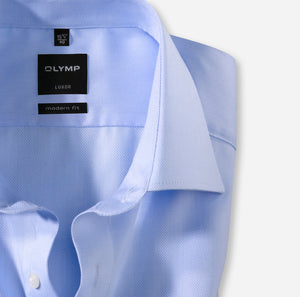 OLYMP - Modern Fit, Blue Business Shirt