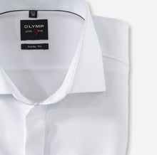 Load image into Gallery viewer, Olymp - White Shirt, Body Fit, Twill Dress Shirt
