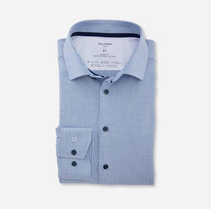 OLYMP - Luxor 24/Seven Modern Fit, Business Shirt,  Royal