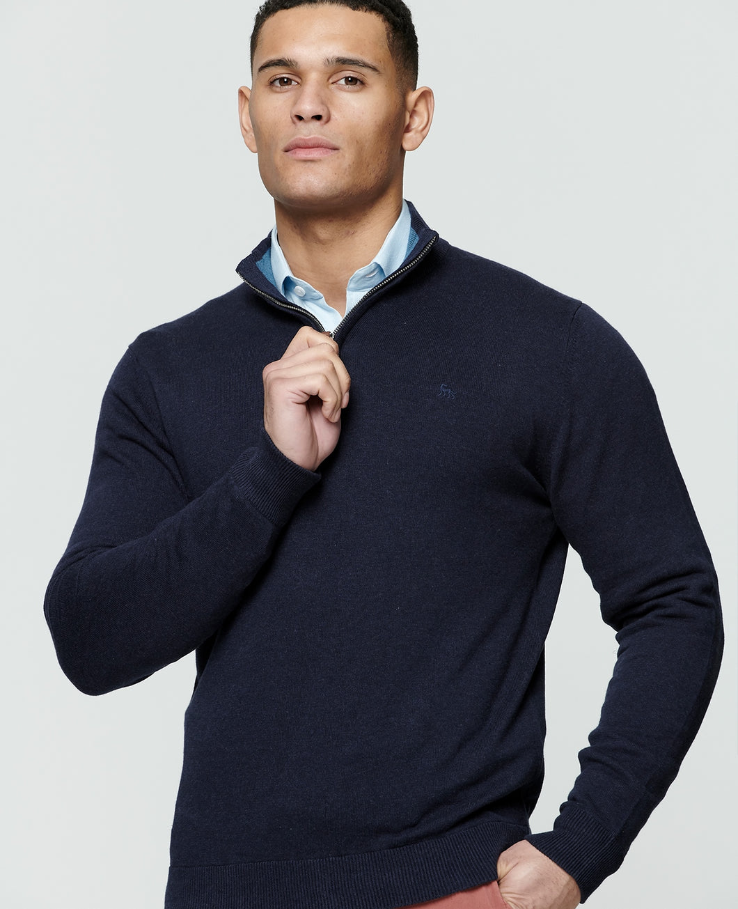 Magee - Carn 1/4 Zip, Navy