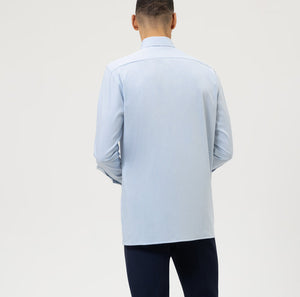 OLYMP - Luxor 24/Seven Modern Fit, Business Shirt, Blue