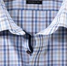 Load image into Gallery viewer, OLYMP - Modern Fit, New Kent, Brown Check (Size 39 &amp; 46 Only)
