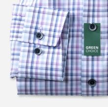 Load image into Gallery viewer, OLYMP - Modern Fit, New Kent, Violet Check
