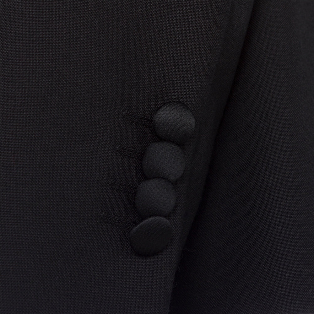 Magee - Fitted Black Dinner Suit