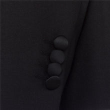 Load image into Gallery viewer, Magee - Fitted Black Dinner Suit
