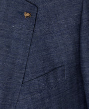 Load image into Gallery viewer, Magee - Claddy T2 Jacket, Navy Herringbone Linen Mix
