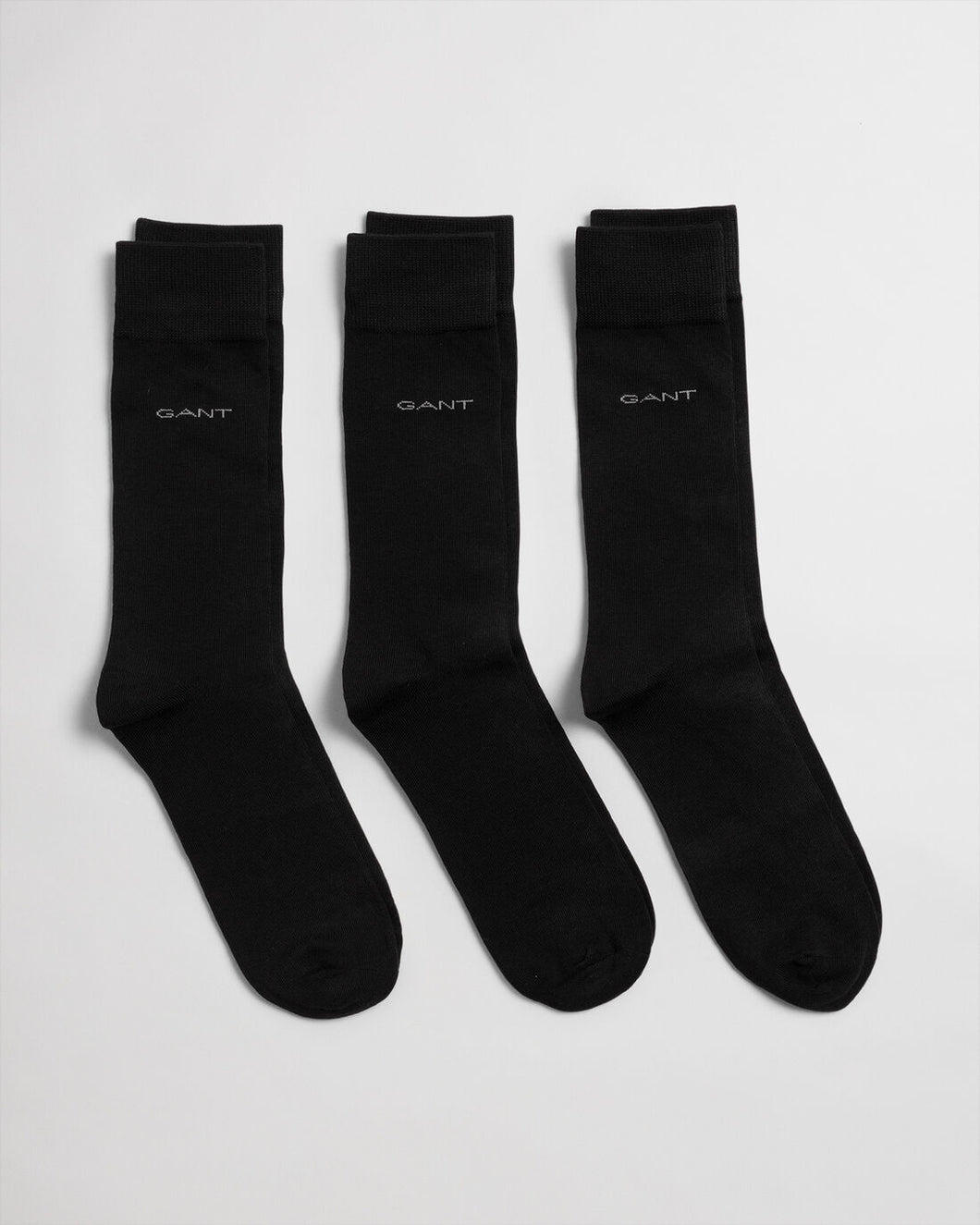 GANT - 3 Pack Soft Cotton Sock, Black