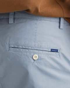 GANT - Hallden Slim Fit Sunfaded Chino, Azure Blue