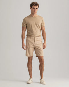 GANT - Relaxed Fit Shorts, Dark Khaki