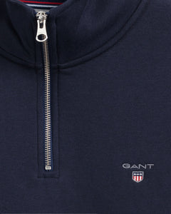 GANT - Original Half Zip Sweat, Evening Blue