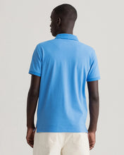 Load image into Gallery viewer, GANT - Contrast Collar Pique SS Rugger, Day Blue (M Only)
